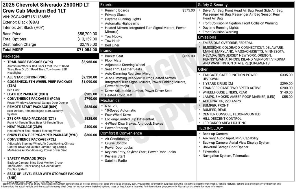 Used 2025 Chevrolet Silverado 2500 LT w/ Trail Boss Package image 26