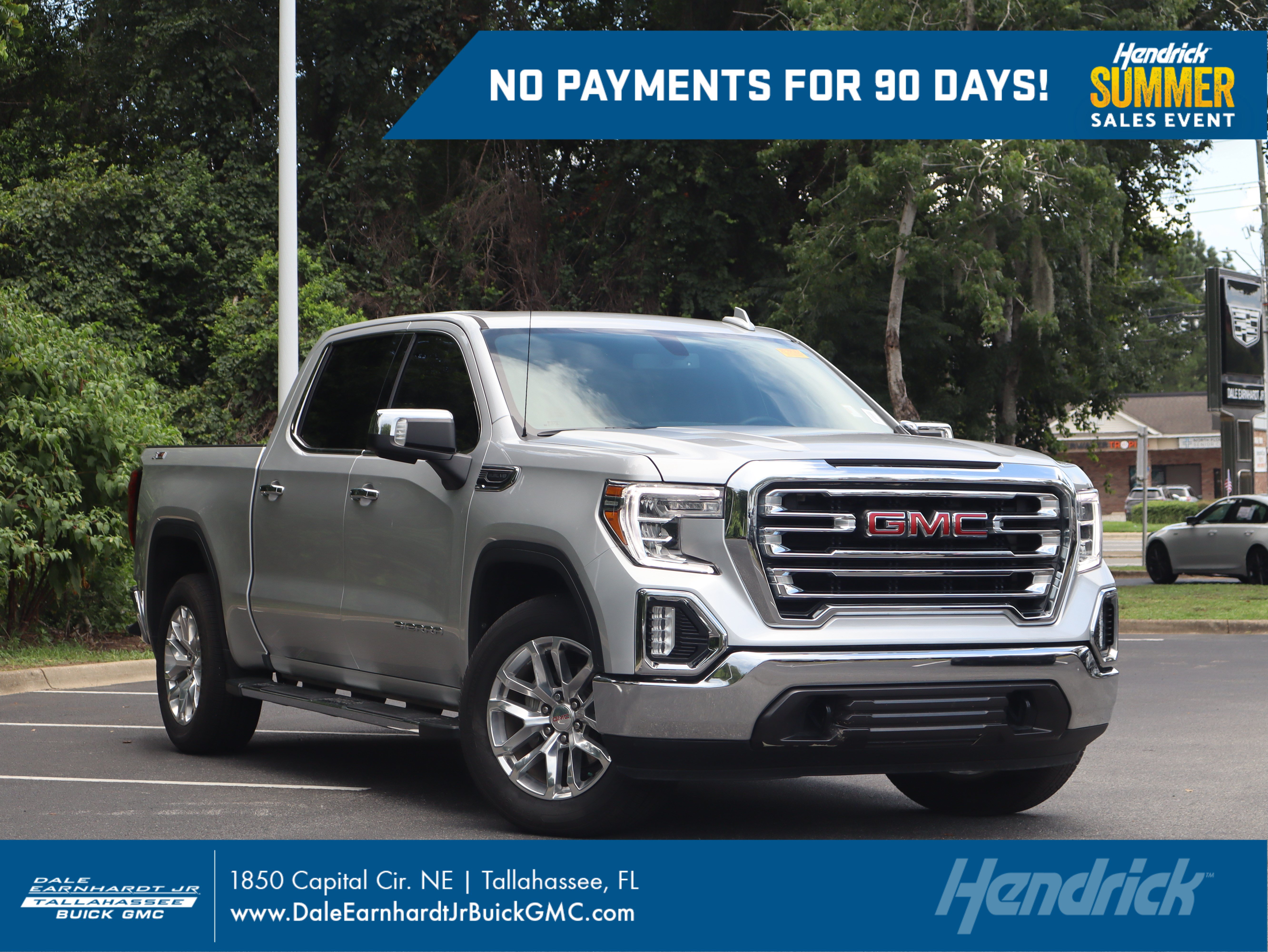 Used 2021 GMC Sierra 1500 SLT w/ SLT Premium Package AWD/4WD image 1