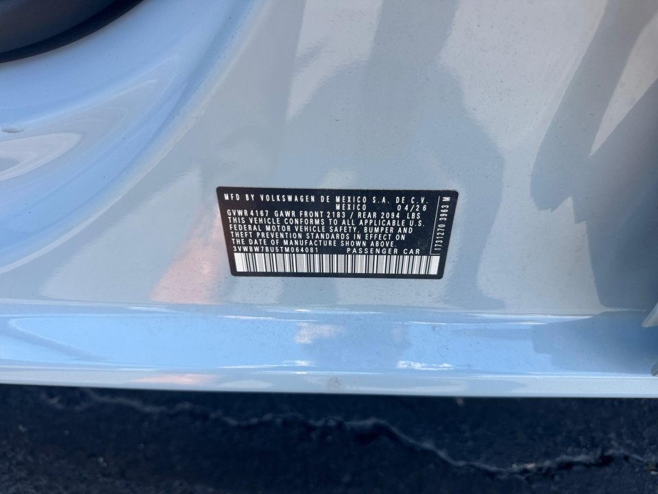 New 2026 Volkswagen Jetta Sport FWD image 35