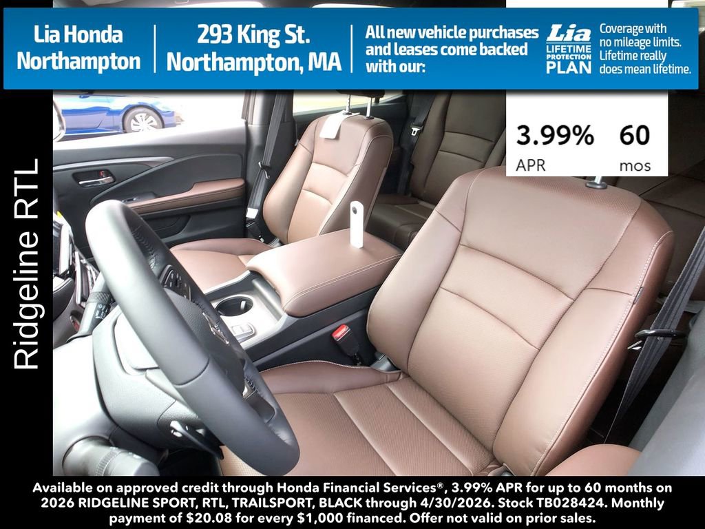 New 2026 Honda Ridgeline RTL image 13