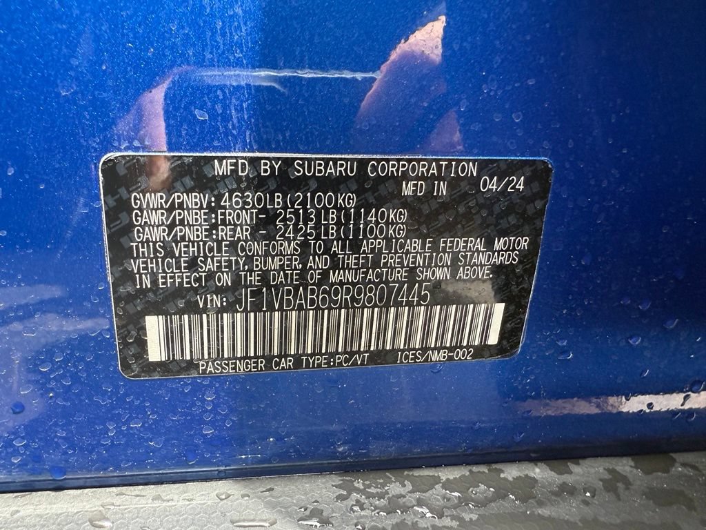 Used 2024 Subaru WRX w/ Accessory Package #2 AWD/4WD image 23