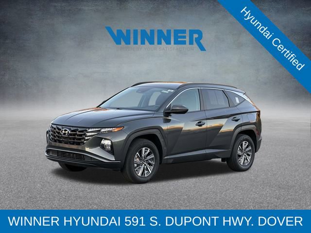 Certified 2024 Hyundai Tucson Blue