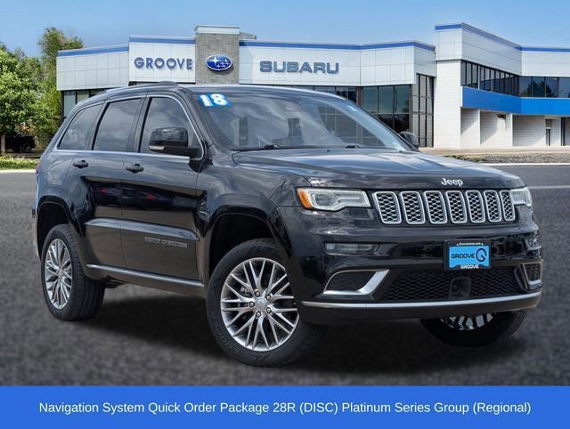 Used 2018 Jeep Grand Cherokee Summit