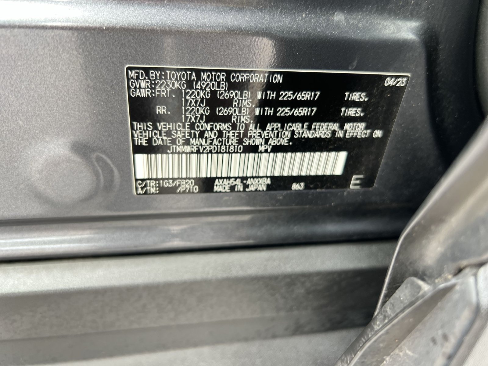 Used 2023 Toyota RAV4 LE AWD/4WD image 26