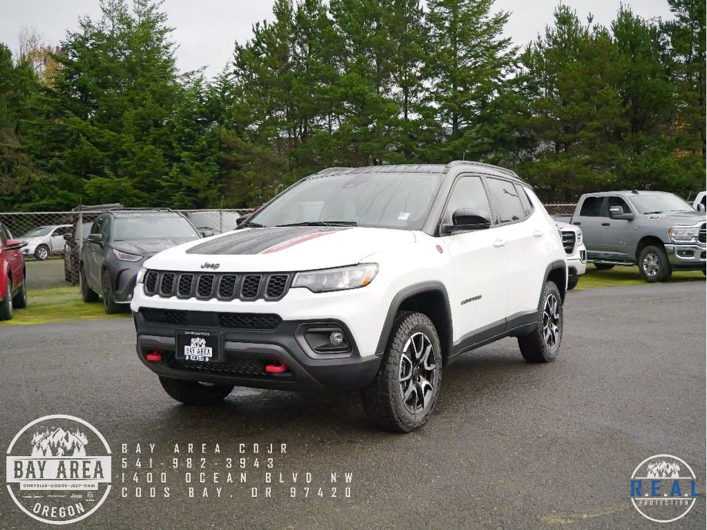 New 2026 Jeep Compass Trailhawk w/ Sun, Sound & Navigation Group