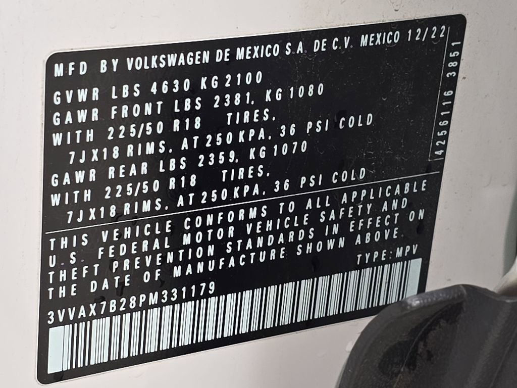 Used 2023 Volkswagen Taos S image 33