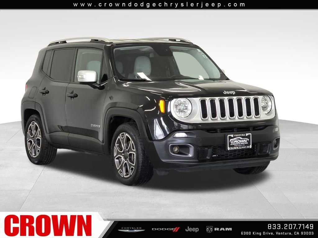 Used 2017 Jeep Renegade Limited