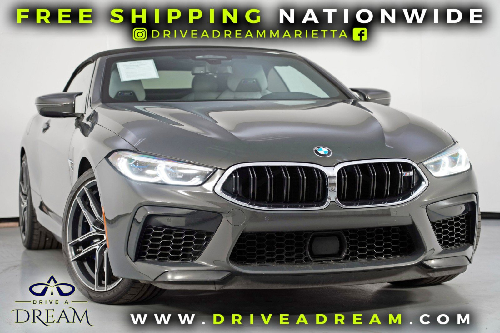 Used 2020 BMW M8 Convertible w/ M Driver's Package image 2
