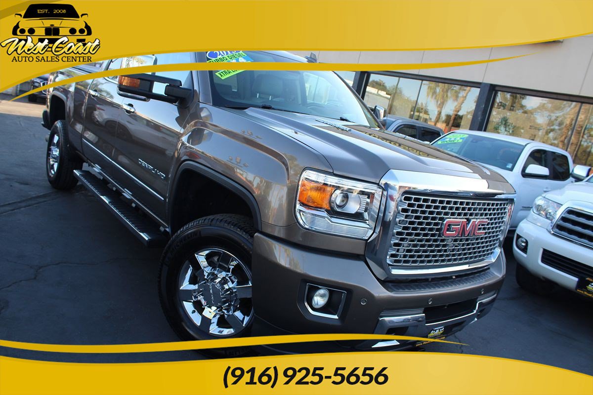 Used 2015 GMC Sierra 3500 Denali w/ Duramax Plus Package AWD/4WD image 1