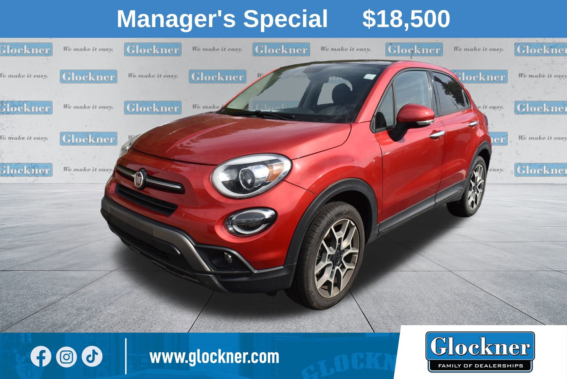 Used 2021 FIAT 500X Trekking w/ Trekking Value Package