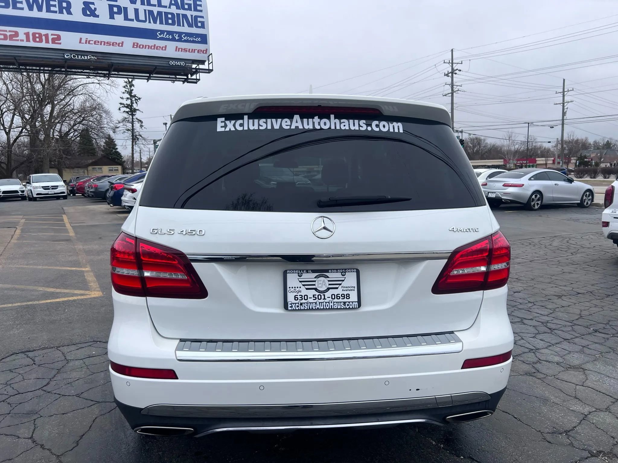 Used 2017 Mercedes-Benz GLS 450 4MATIC image 4