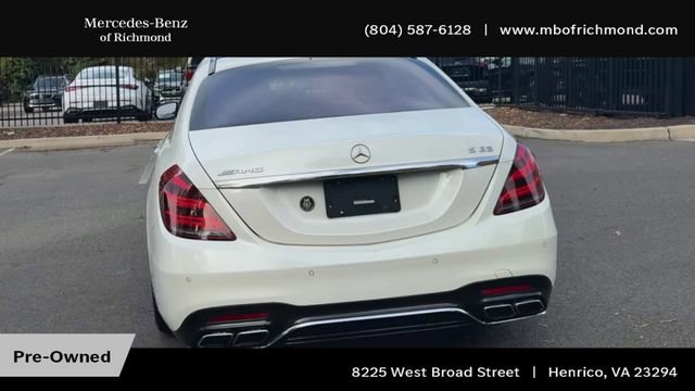 Used 2019 Mercedes-Benz S 63 AMG S 4MATIC Sedan image 9