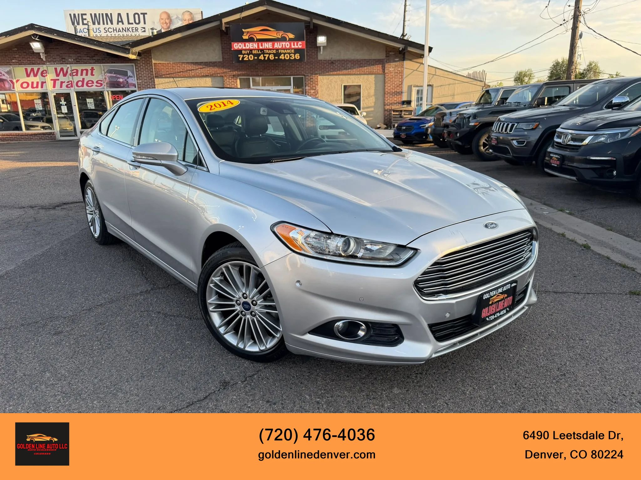 Used 2014 Ford Fusion SE w/ Equipment Group 202A image 1