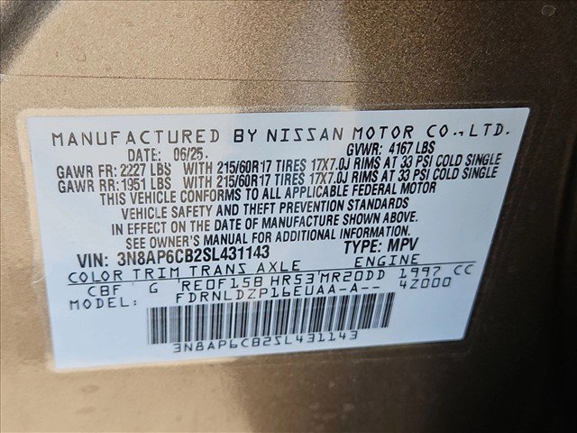 Certified 2025 Nissan Kicks SV w/ SV Premium Package AWD/4WD image 30