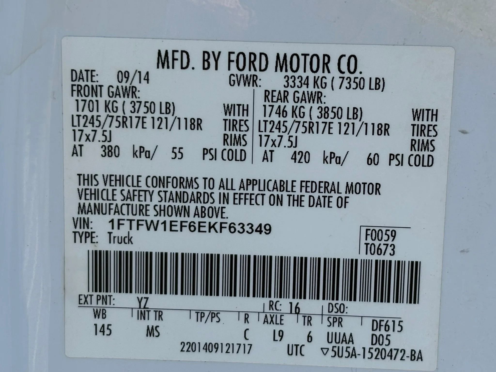 Used 2014 Ford F150 XLT w/ Trailer Tow Package AWD/4WD image 22