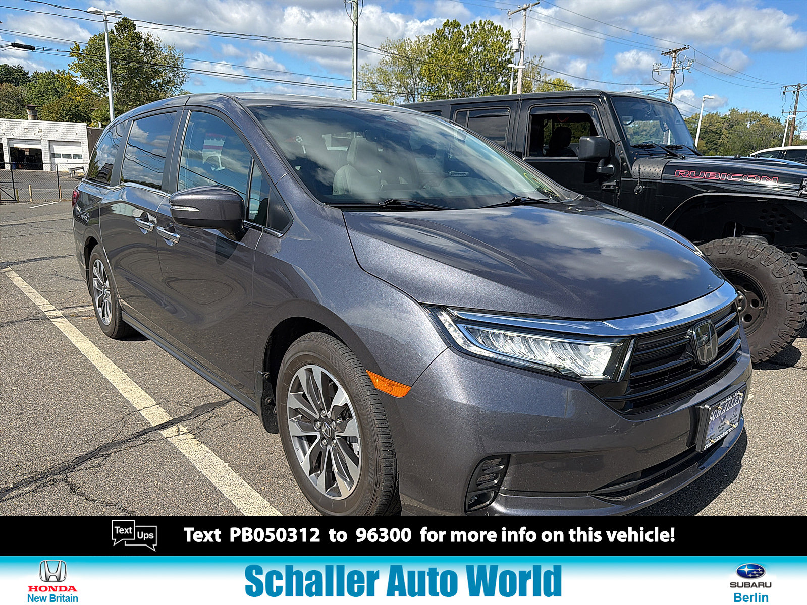 Certified 2023 Honda Odyssey EX-L