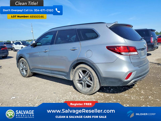 Used 2017 Hyundai Santa Fe Limited AWD/4WD image 3