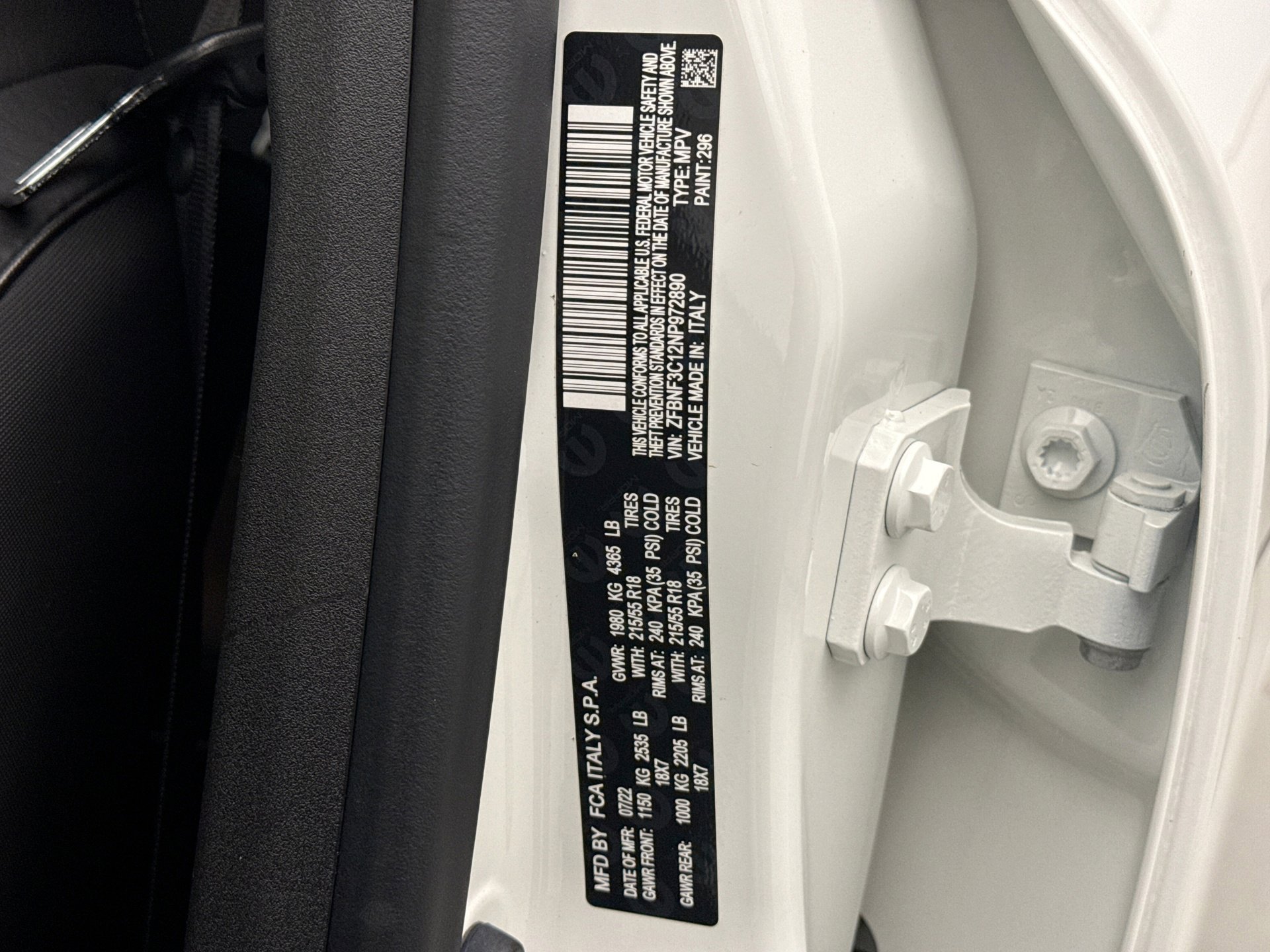 Used 2022 FIAT 500X Sport w/ Cold Weather Group image 23