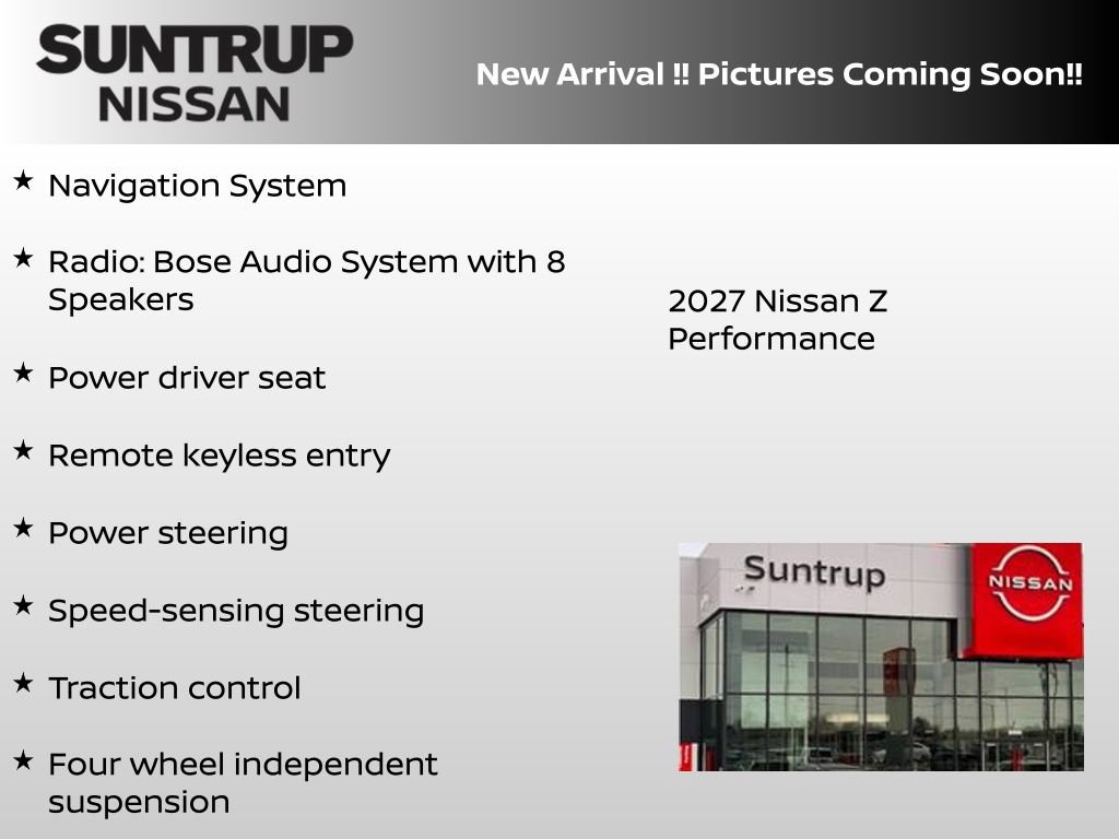 New 2027 Nissan Z Performance RWD image 3