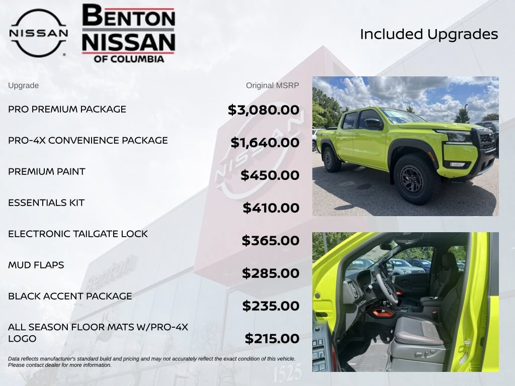 New 2026 Nissan Frontier PRO-4X w/ Pro Premium Package AWD/4WD image 7