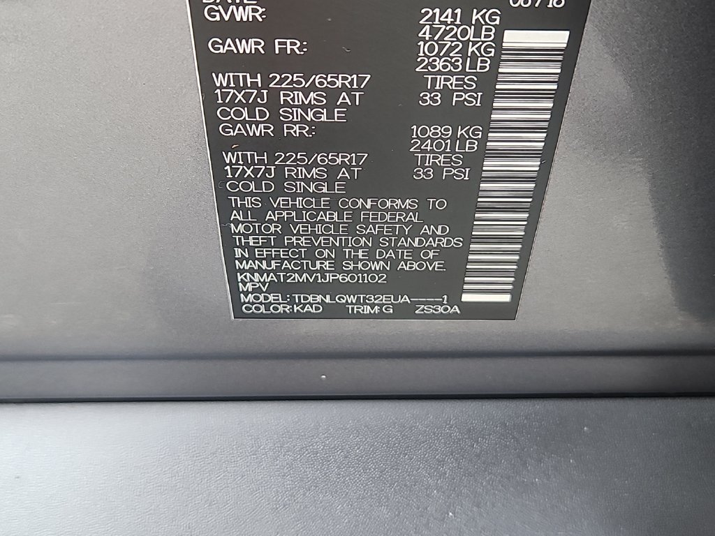 Used 2018 Nissan Rogue SV AWD/4WD image 9