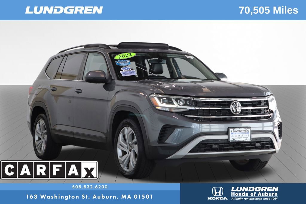 Used 2022 Volkswagen Atlas SE