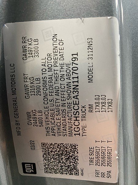 Used 2022 Chevrolet Colorado LT w/ Fleet Safety Package image 11