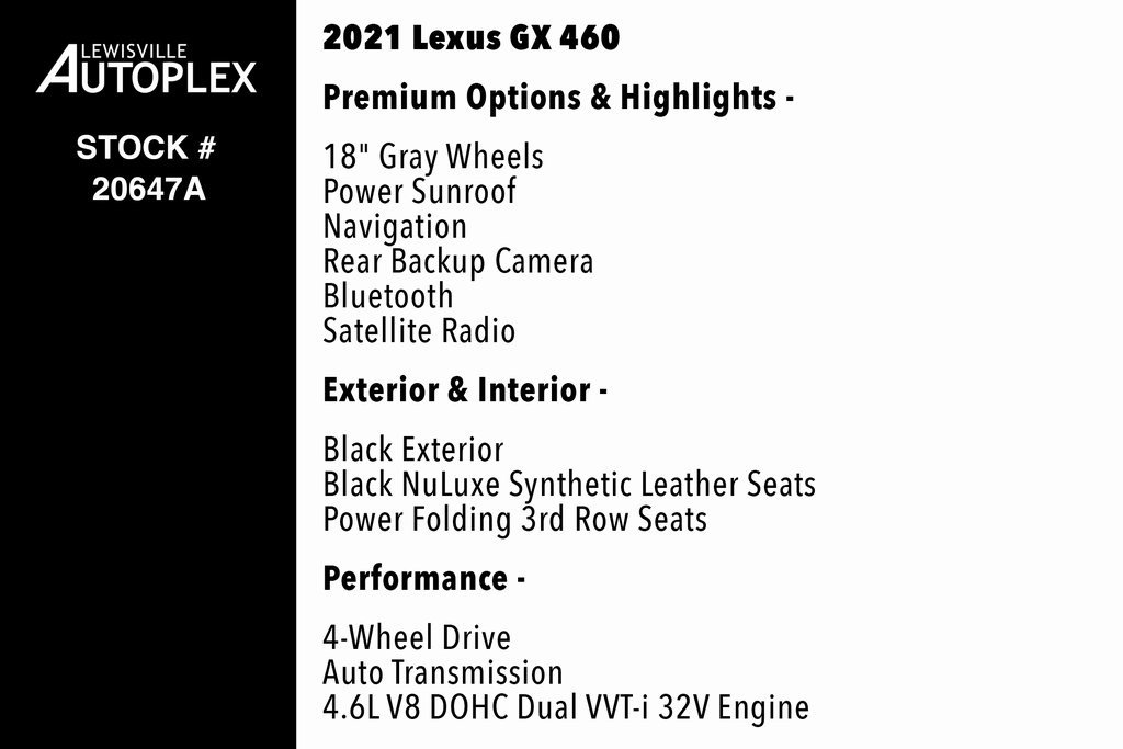 Used 2021 Lexus GX 460 Premium image 2