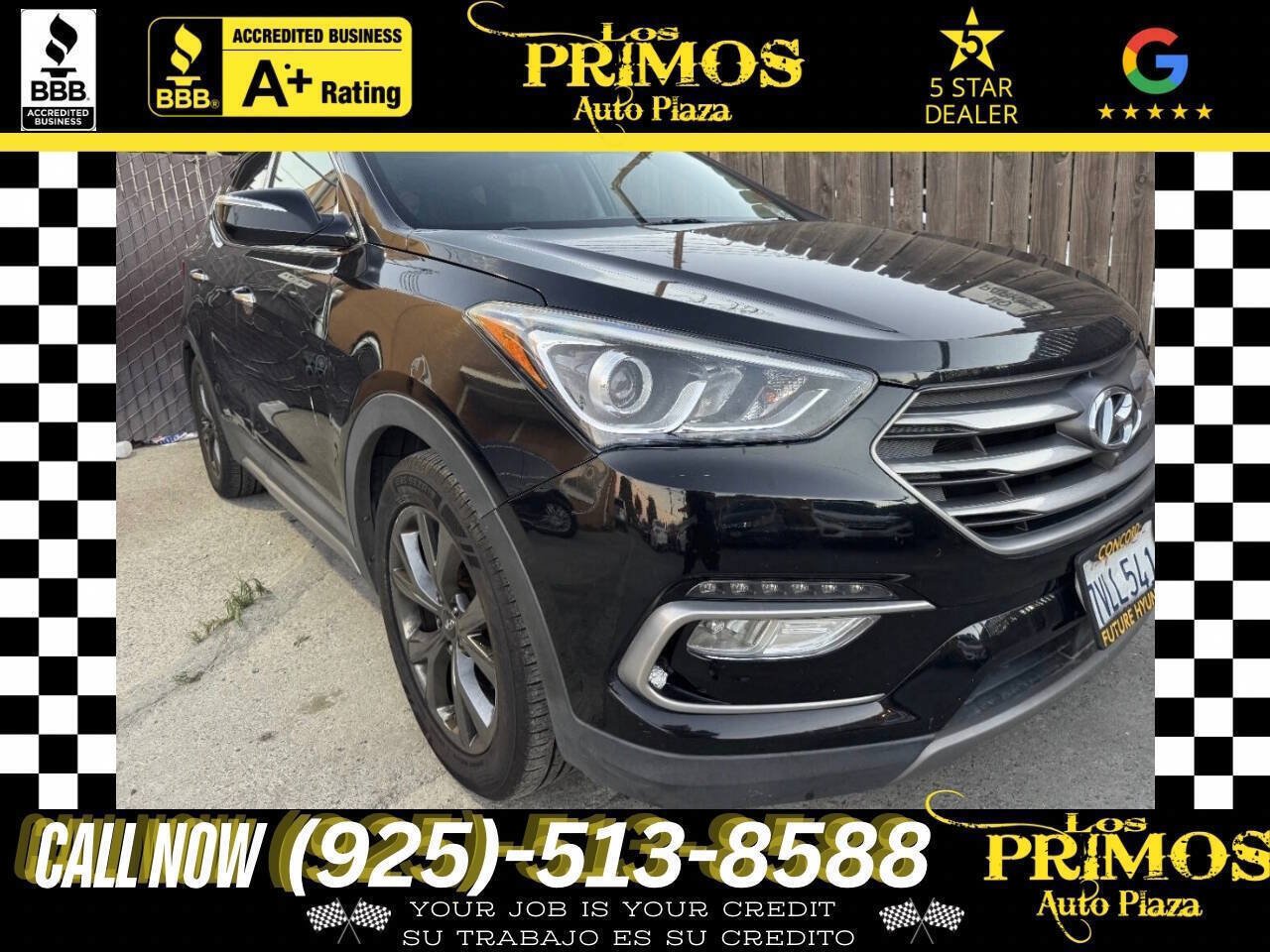 Used 2017 Hyundai Santa Fe Sport w/ 2.0T Ultimate Tech Package 05 FWD image 1