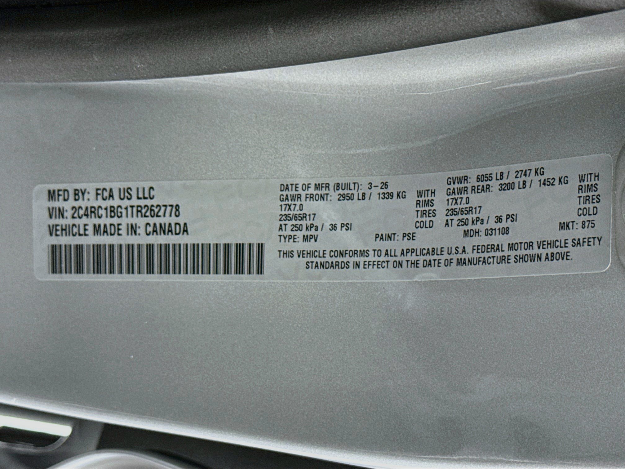 Used 2026 Chrysler Pacifica Select FWD image 38