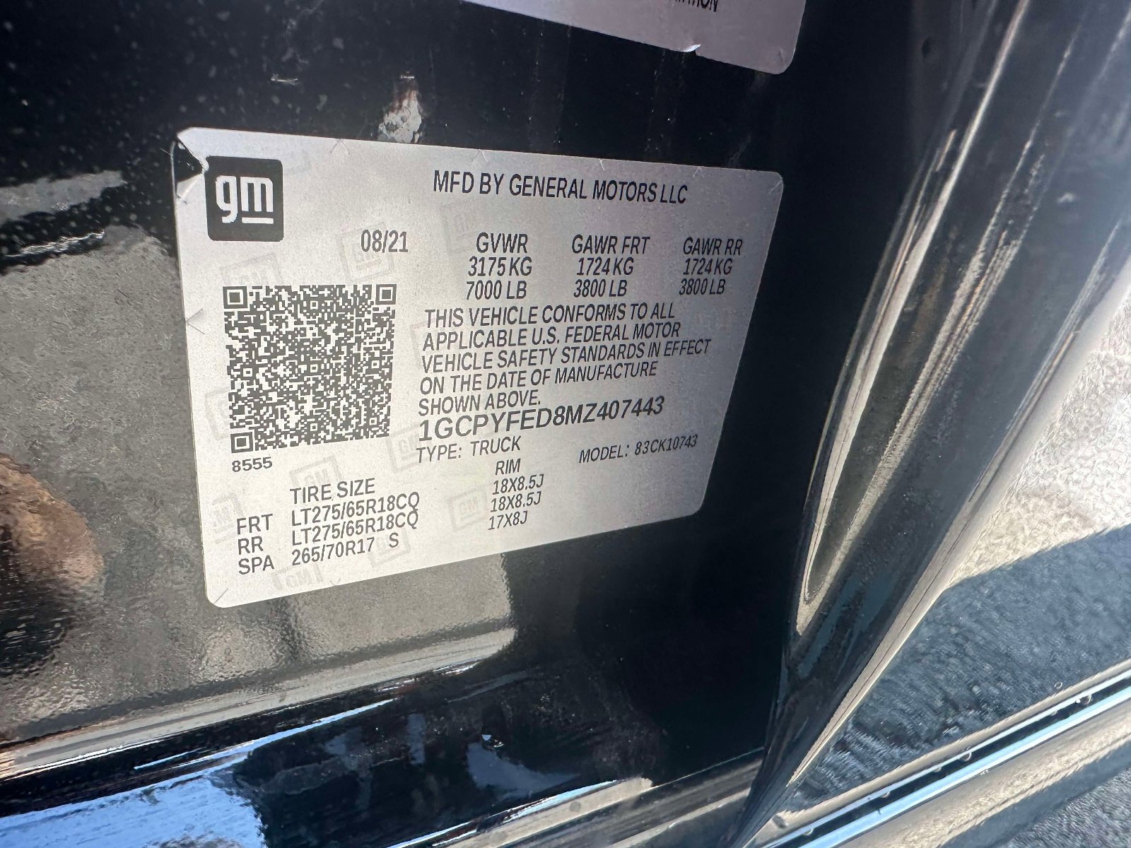 Used 2021 Chevrolet Silverado 1500 LT Trail Boss w/ Bed Protection Package image 35