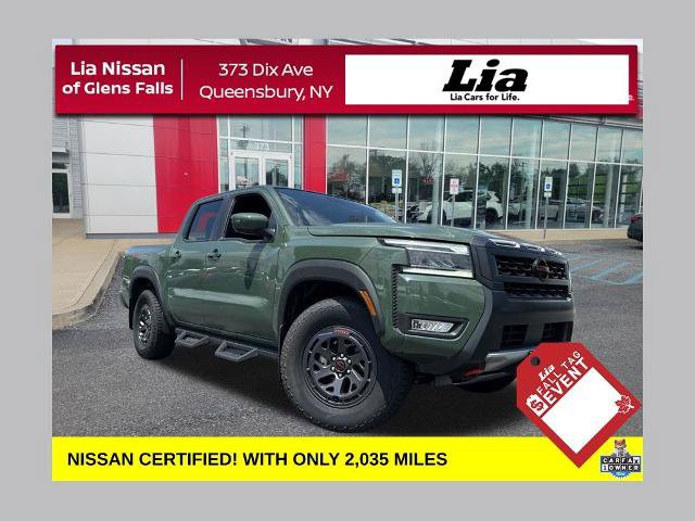 Certified 2025 Nissan Frontier PRO-4X