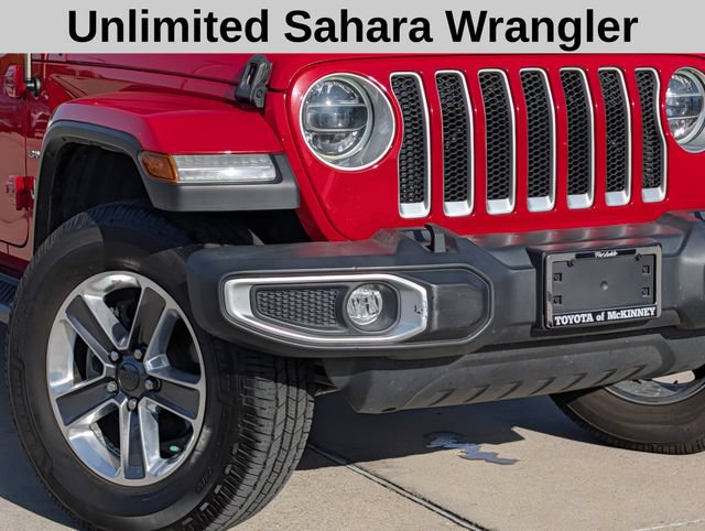Used 2021 Jeep Wrangler Unlimited Sahara AWD/4WD image 3