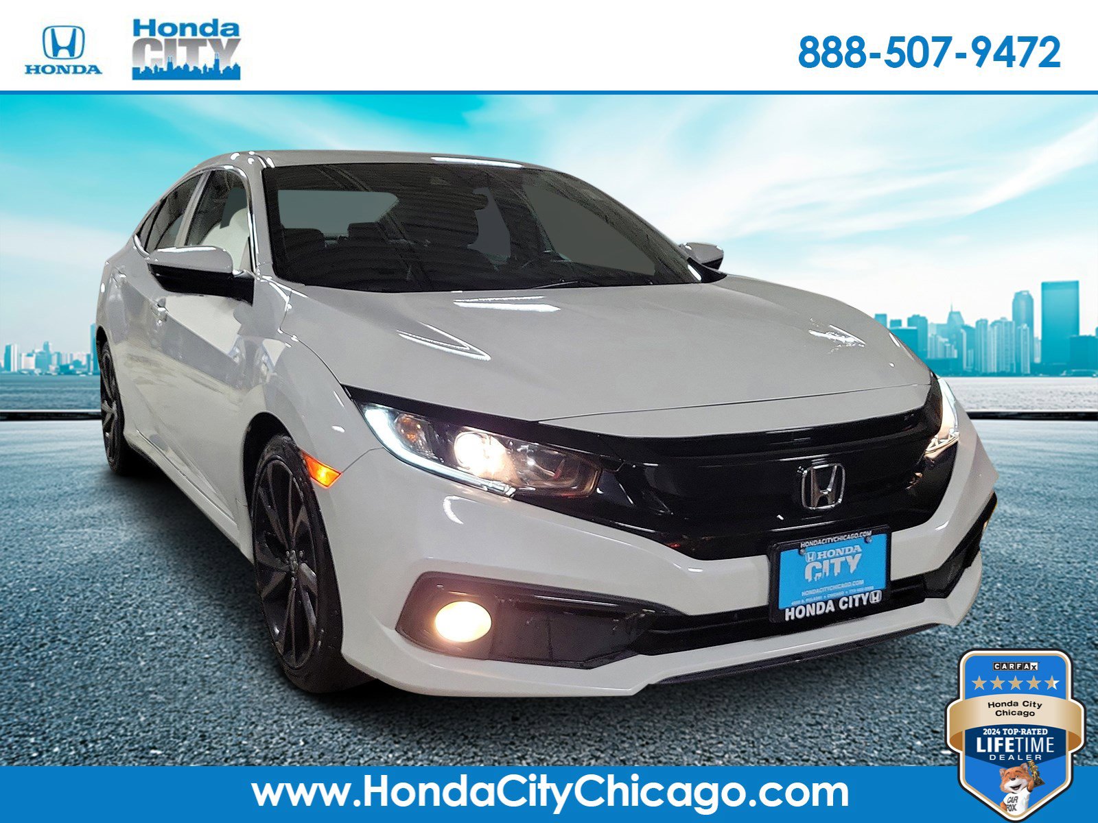 Used 2021 Honda Civic Sport image 1