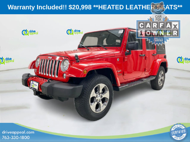 Used 2017 Jeep Wrangler Unlimited Sahara w/ Connectivity Group AWD/4WD image 2