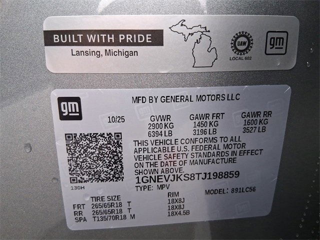 New 2026 Chevrolet Traverse Z71 image 19