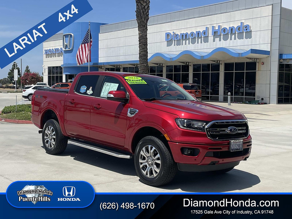 Used 2020 Ford Ranger Lariat w/ Trailer Tow Package