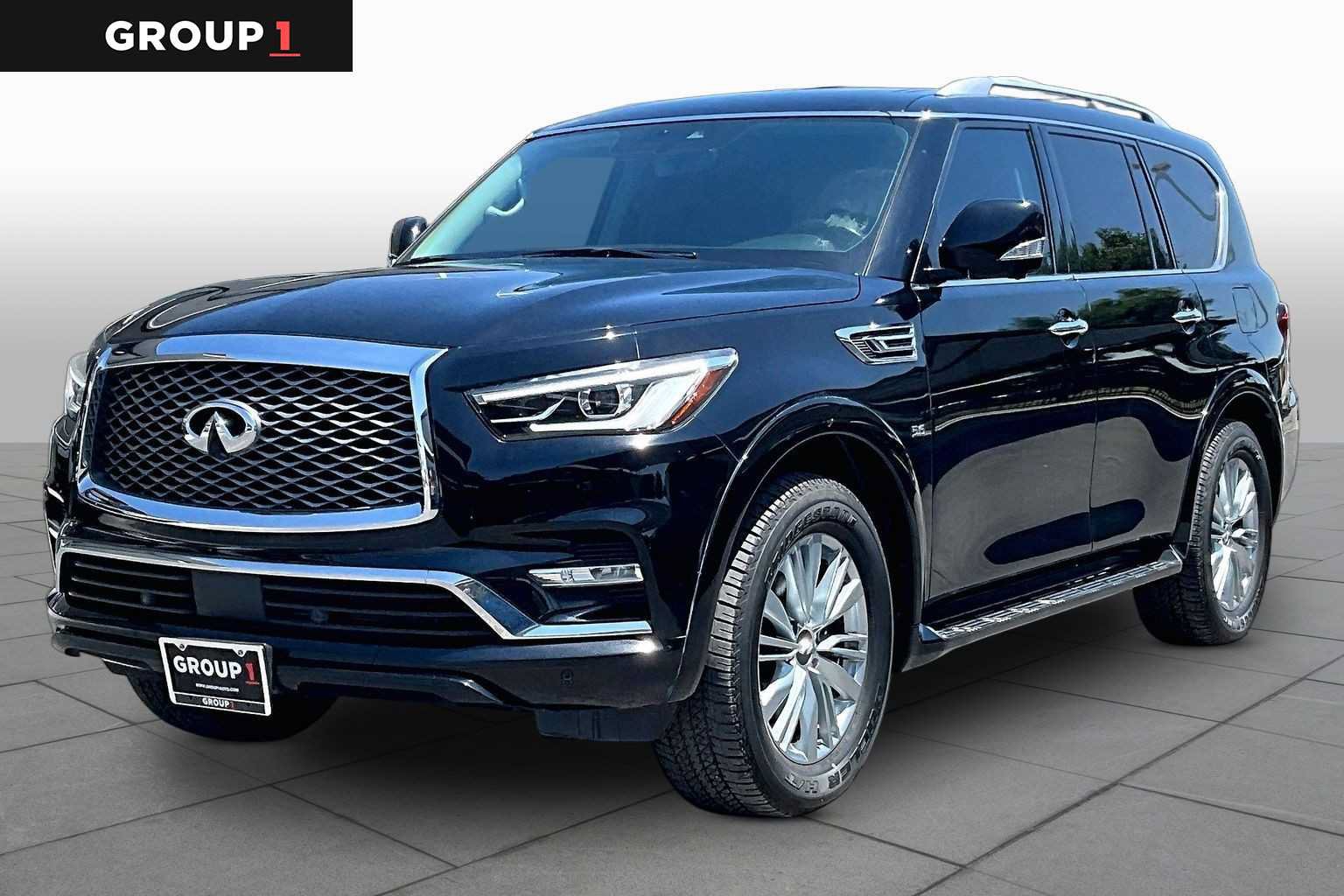 Used 2019 INFINITI QX80 Luxe w/ Proassist Package RWD image 1