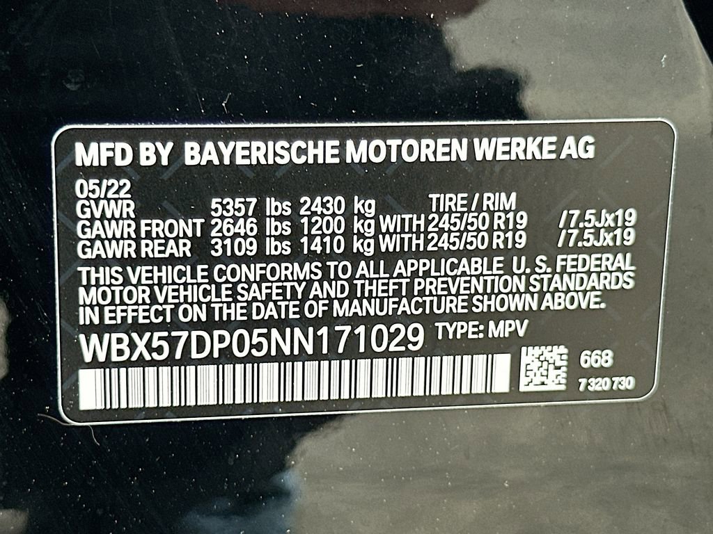 Used 2022 BMW X3 xDrive30i w/ Premium Package 2 (ZPA) AWD/4WD image 33
