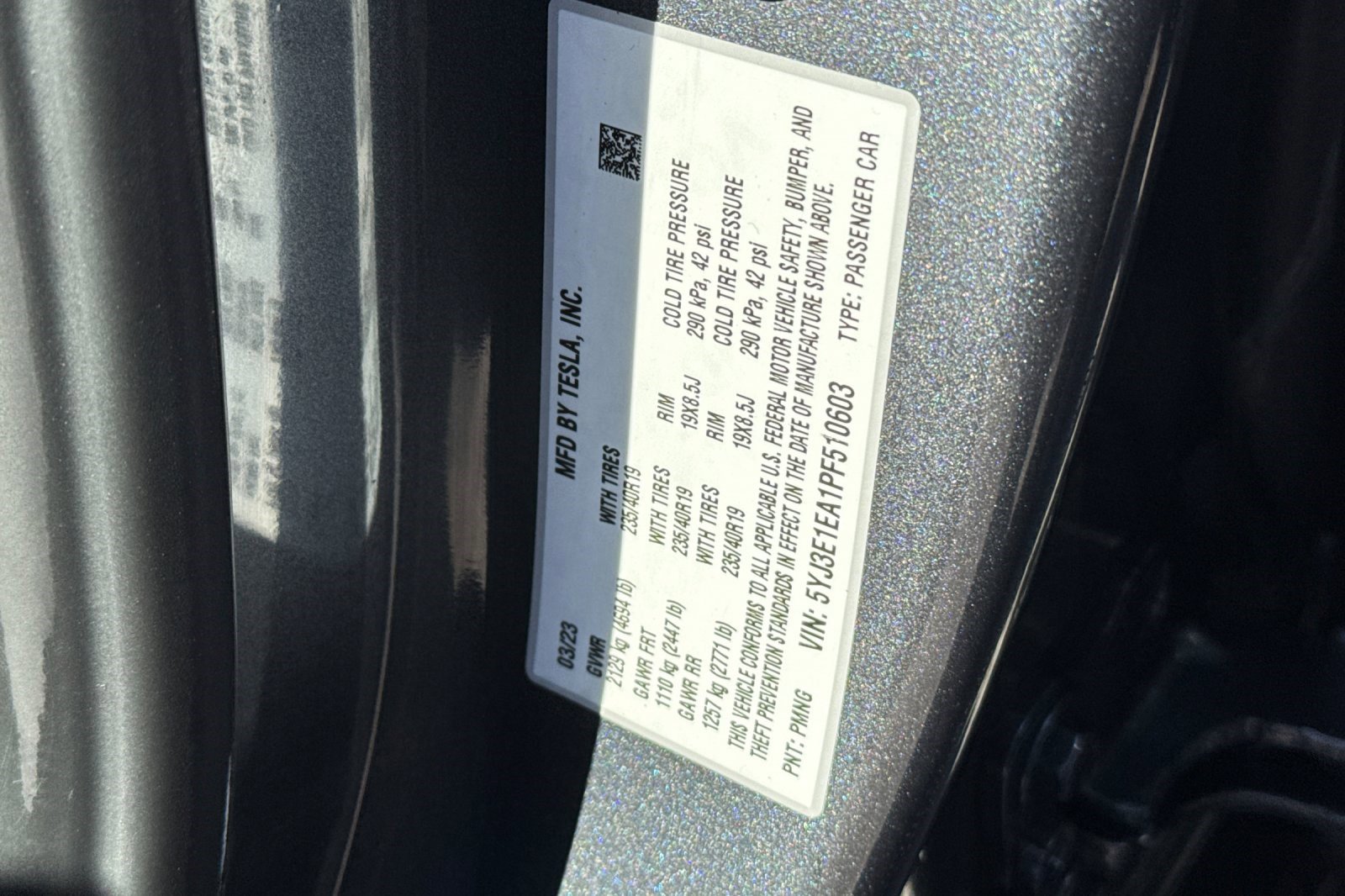 Used 2023 Tesla Model 3 Standard Range image 17