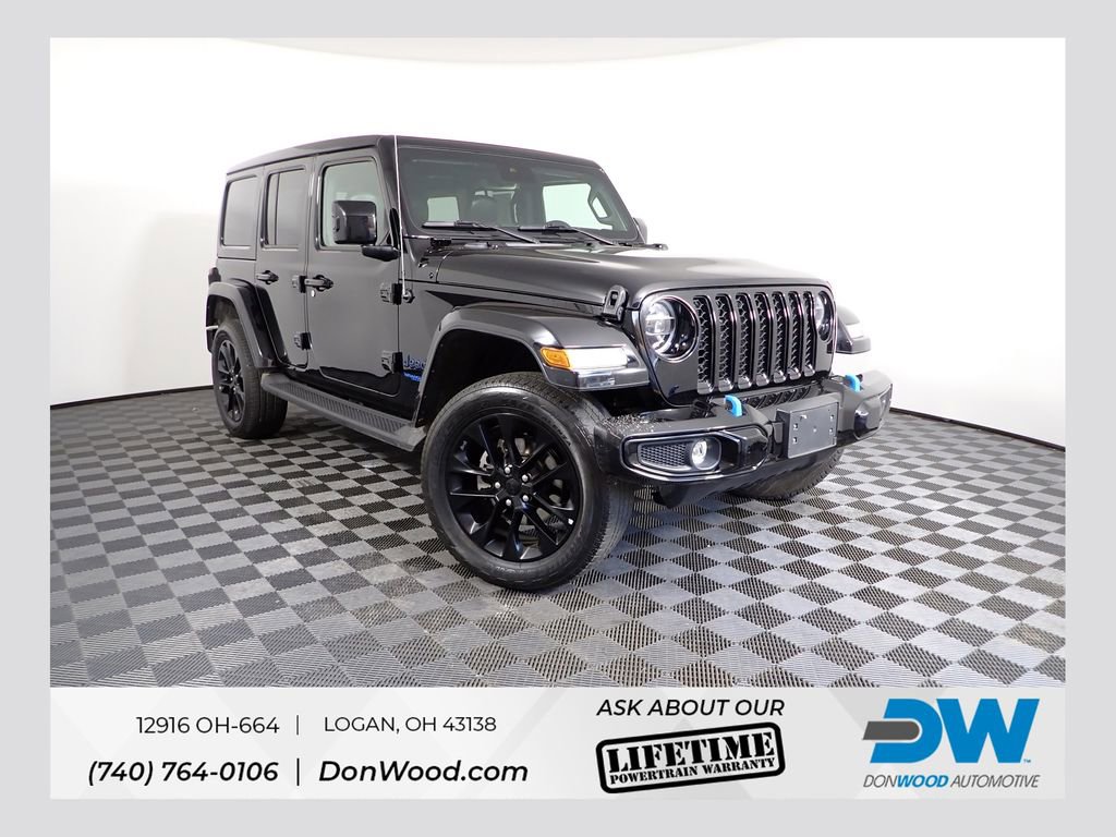 Used 2021 Jeep Wrangler Unlimited Sahara image 1