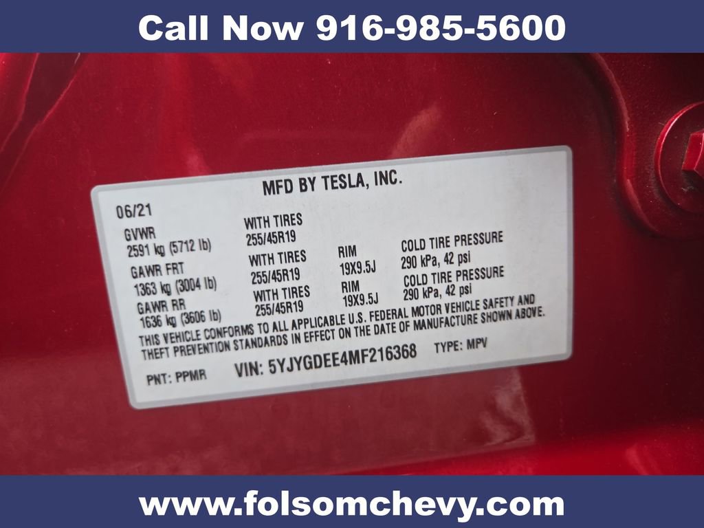 Used 2021 Tesla Model Y Long Range AWD/4WD image 34