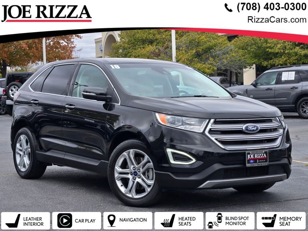 Used 2018 Ford Edge Titanium w/ Ford Safe & Smart Package