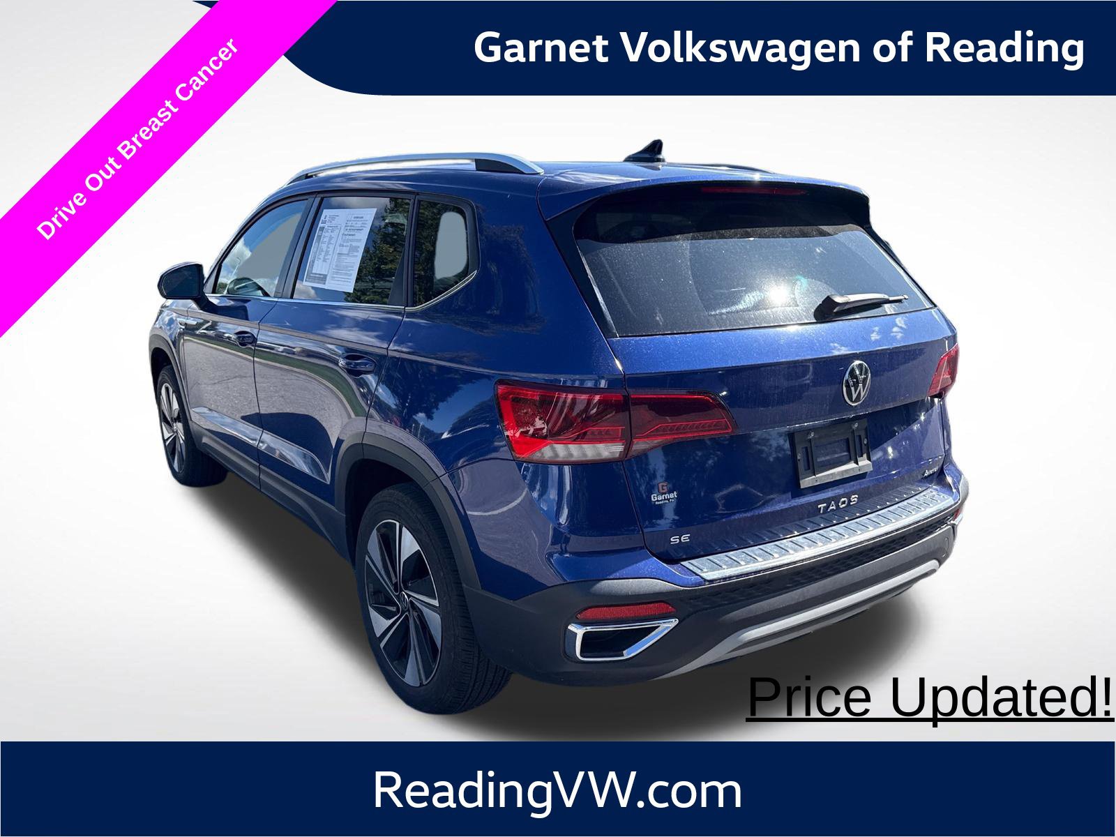 Used 2024 Volkswagen Taos SE AWD/4WD image 3
