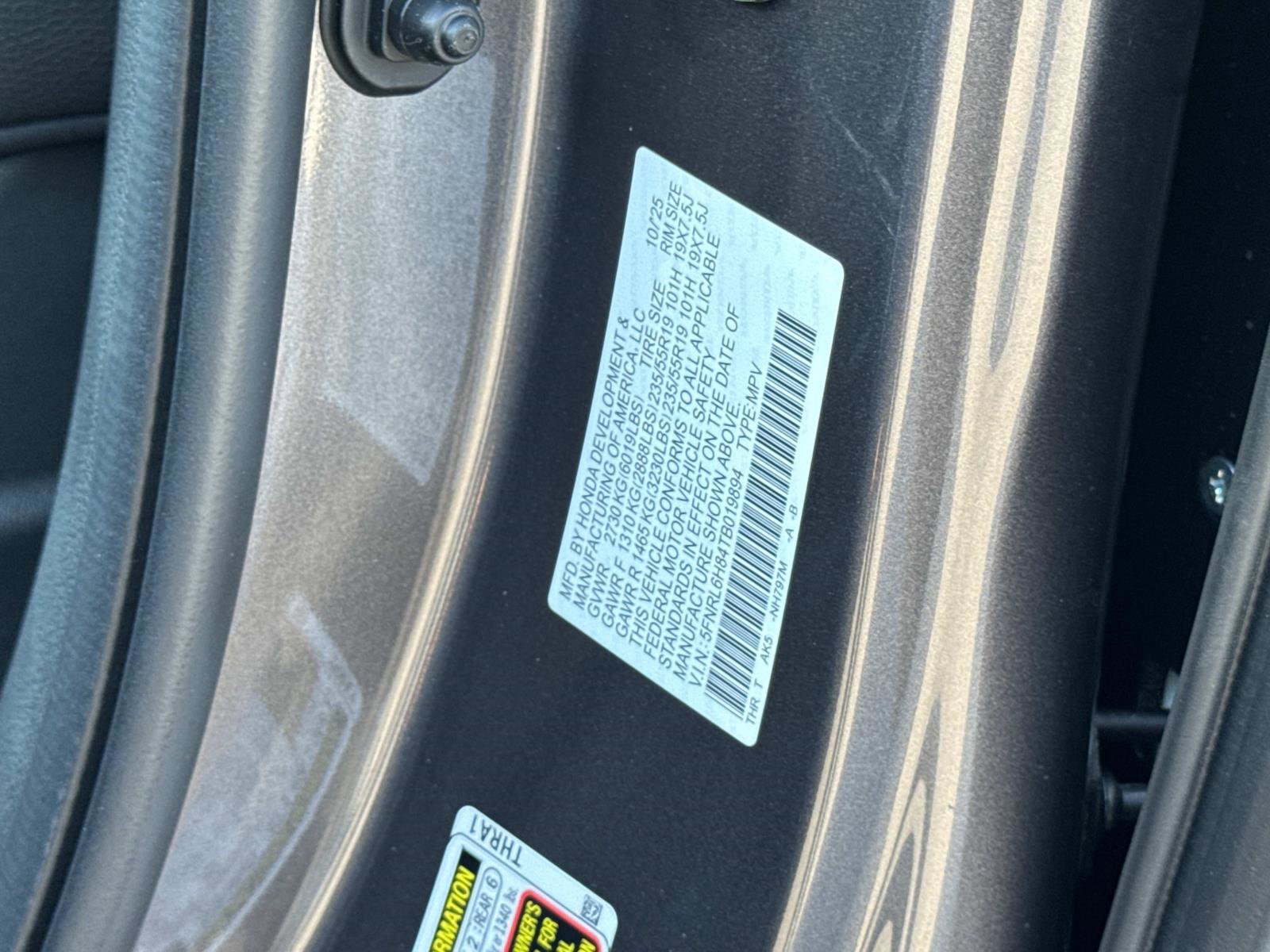 New 2026 Honda Odyssey Touring image 26