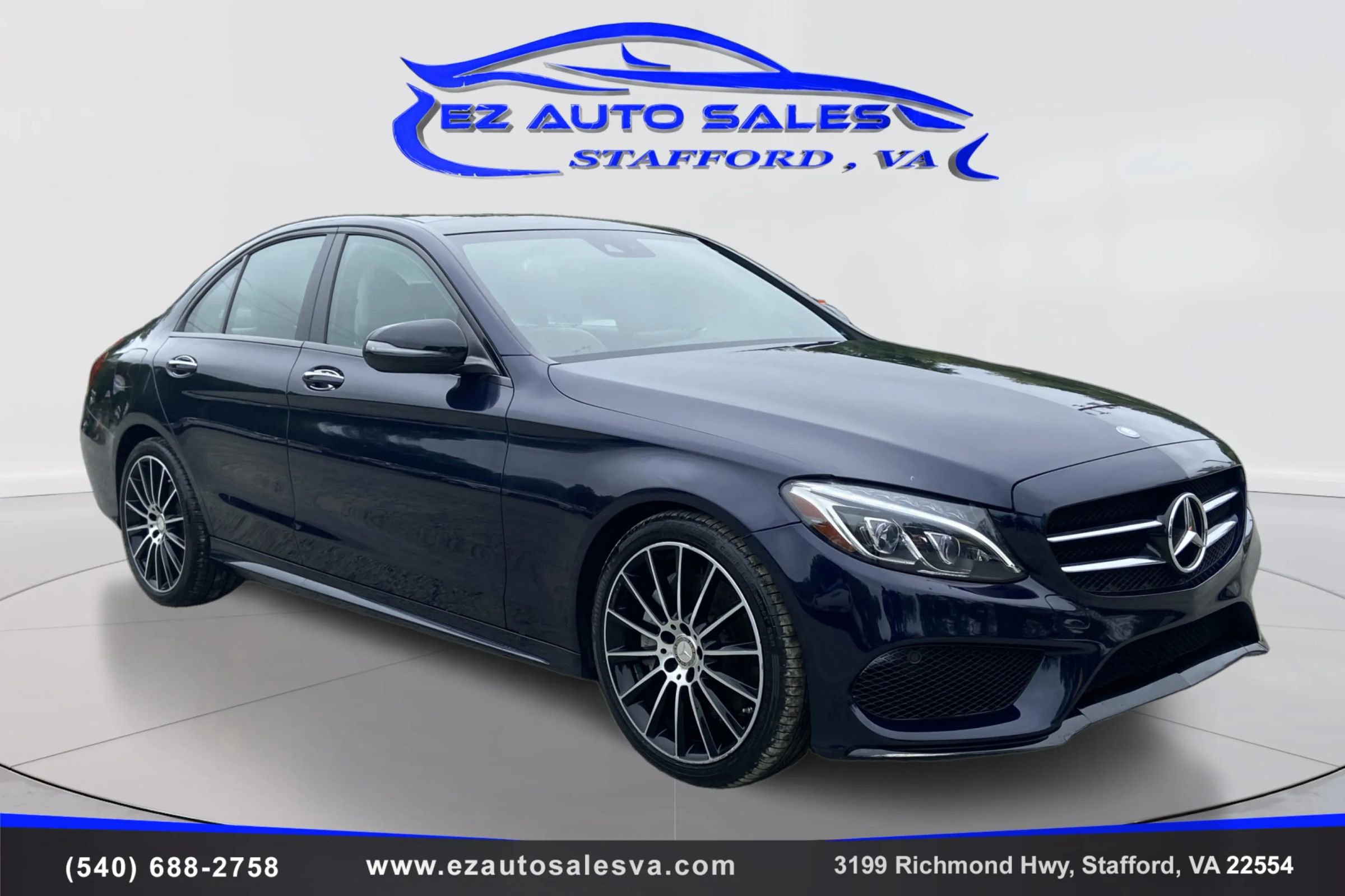 Used 2016 Mercedes-Benz C 300 4MATIC Sedan w/ Interior Package image 3