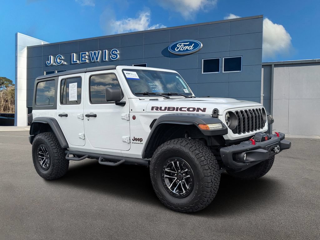 Used 2024 Jeep Wrangler Unlimited Rubicon w/ XTREMEE 35" Tire Package