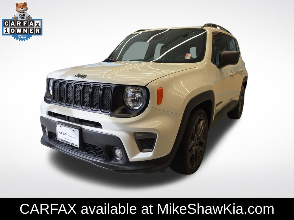 Used 2021 Jeep Renegade Latitude w/ Sun & Sound Group FWD image 1