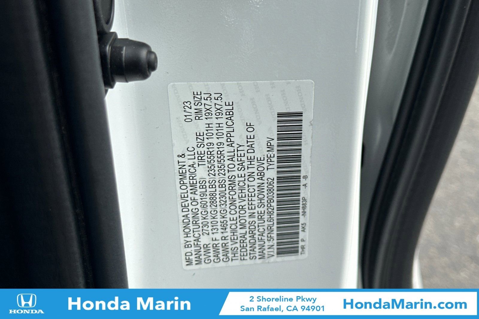 Used 2023 Honda Odyssey Touring image 37