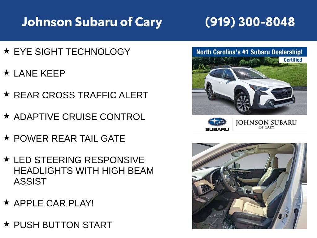 Certified 2025 Subaru Outback Limited image 12